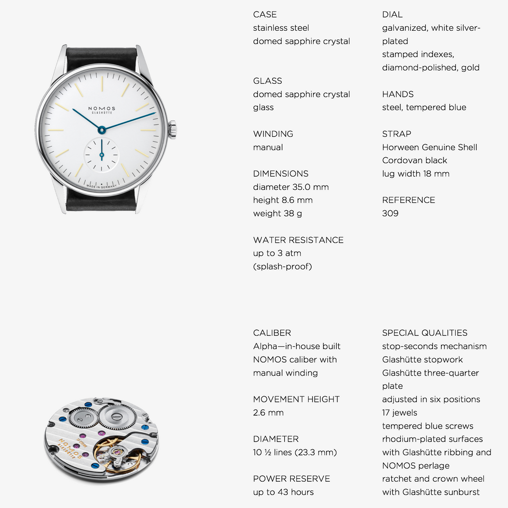 Nomos 309 online