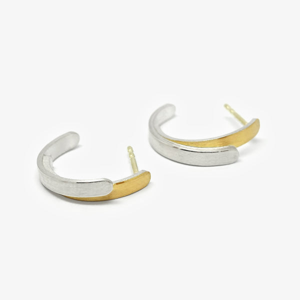 OVERLAP CREOLE STUDS