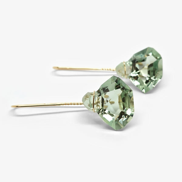 PRASIOLITE EARRINGS