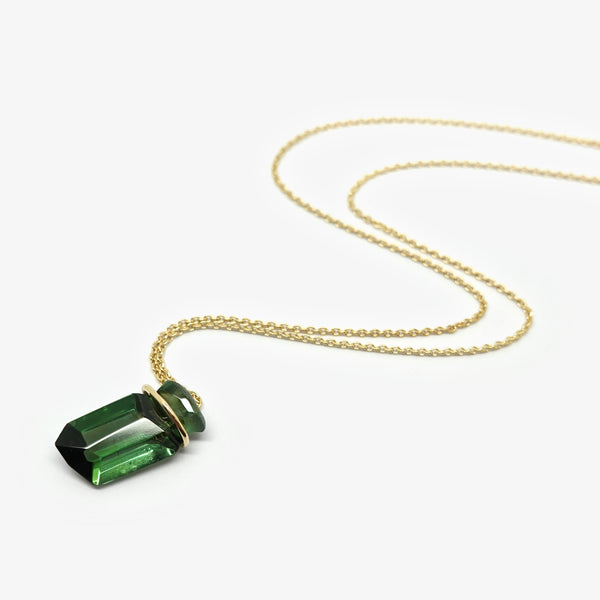 GREEN TOURMALINE PENDANT