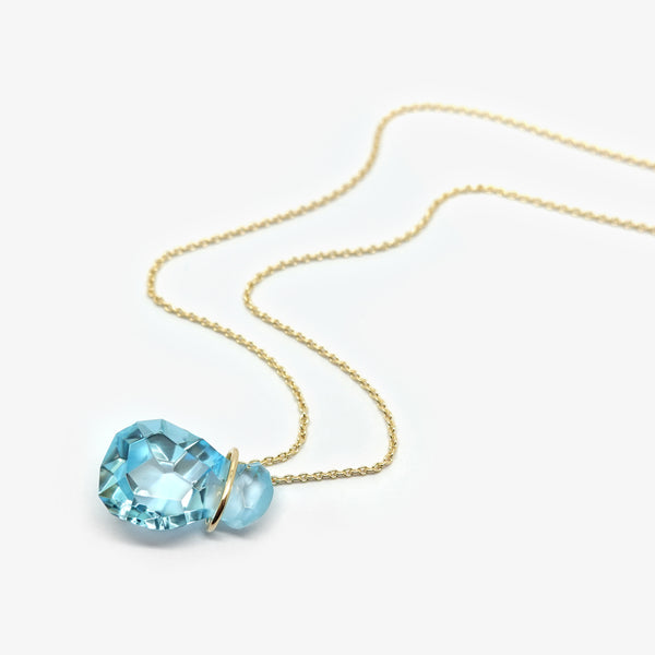 SMALL TOPAZ PENDANT