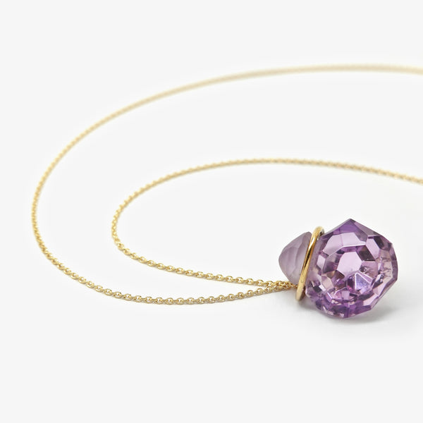 LARGE AMETHYST PENDANT