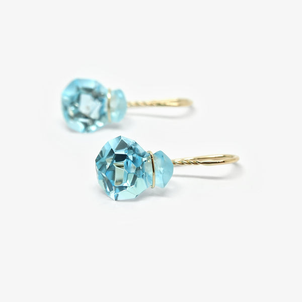 SMALL TOPAZ EARRINGS