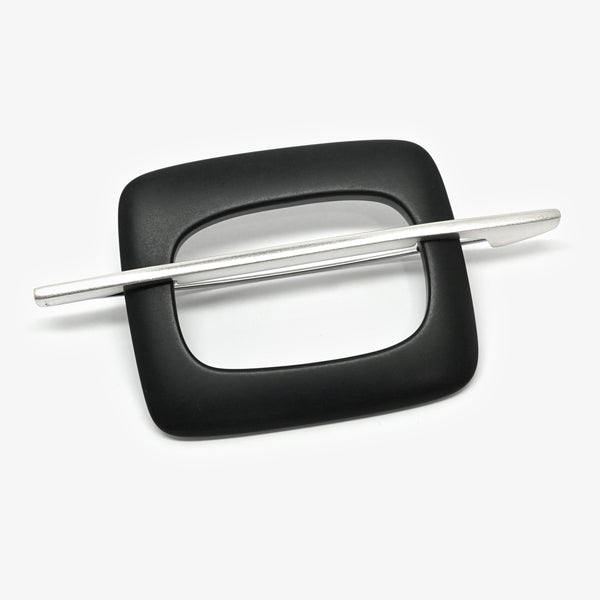ORBIT BROOCH - BLACK