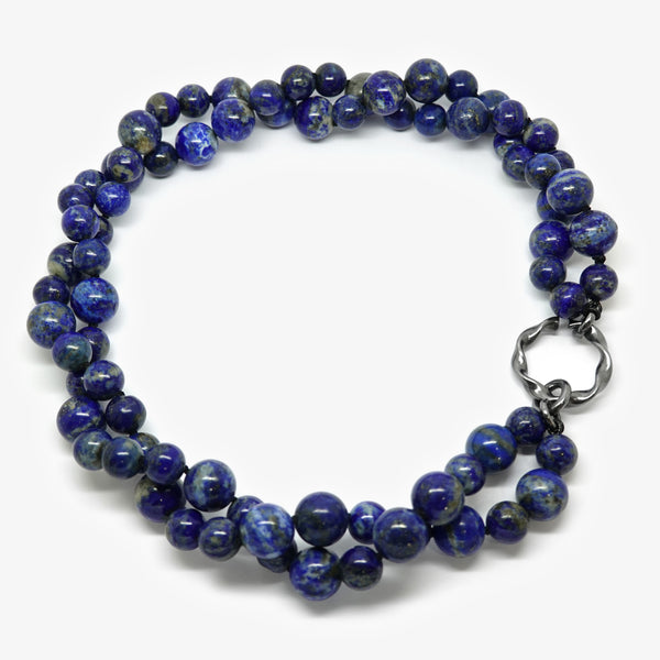 DOUBLE LAPIS NECKLACE