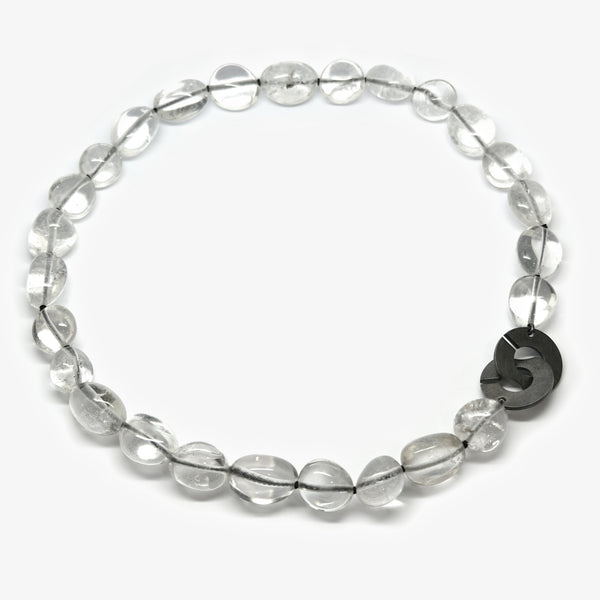 ROCK CYSTAL PEBBLE NECKLACE
