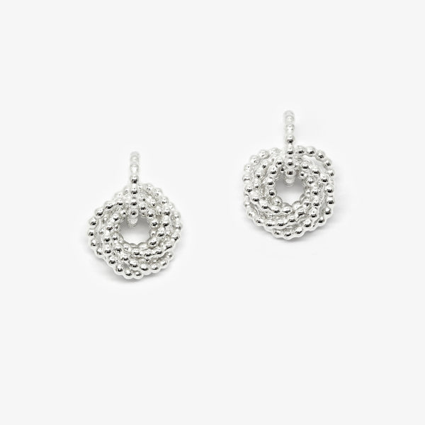 QUIRIL STUDS 14MM - SILVER