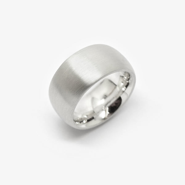 SILVER RING - OVAL - 10MM