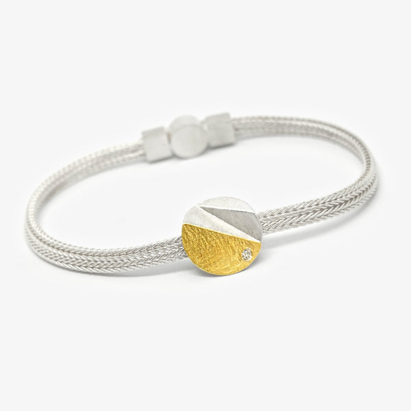 ZIGZAG BRACELET + DIAMOND