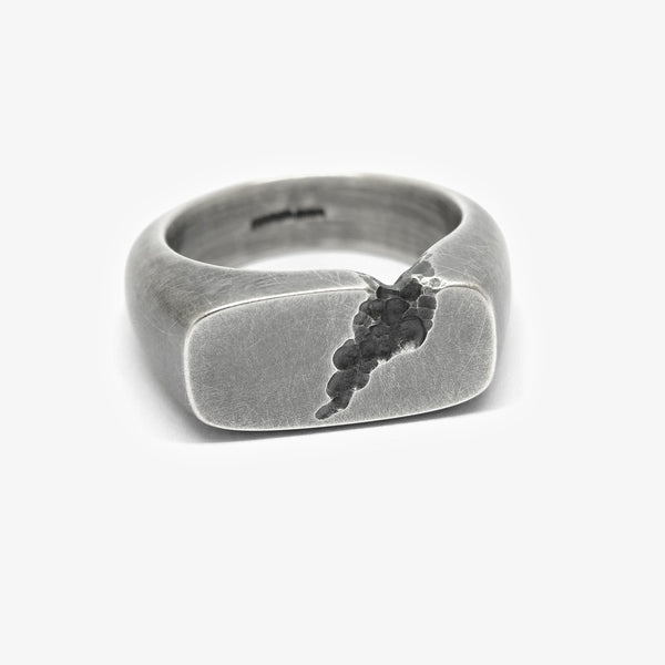 GEODE SIGNET RING - OBLONG - 10X20MM