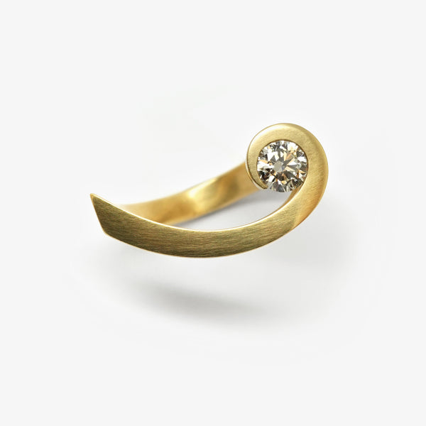 SHOOTING STAR - YELLOW GOLD + DIAMOND