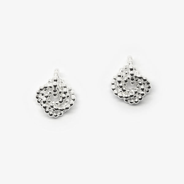 QUIRIL STUDS 11MM - SILVER