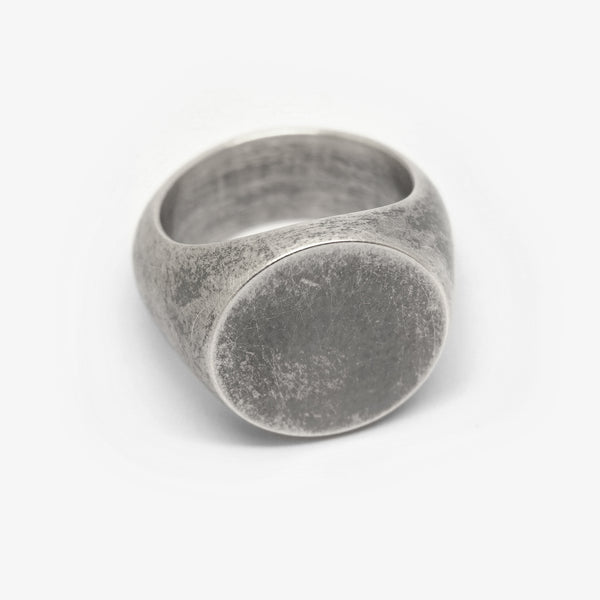 GEODE SIGNET RING - 18MM ROUND