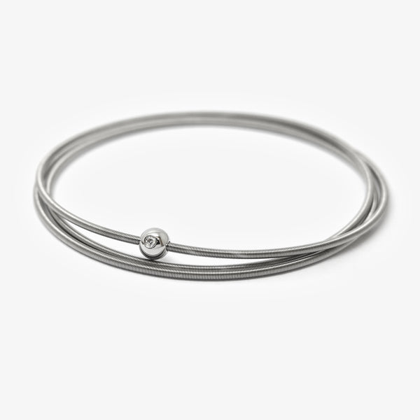 COLETTE BRACELET 3 - PLATINUM + DIAMOND