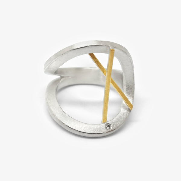 X RING + DIAMOND