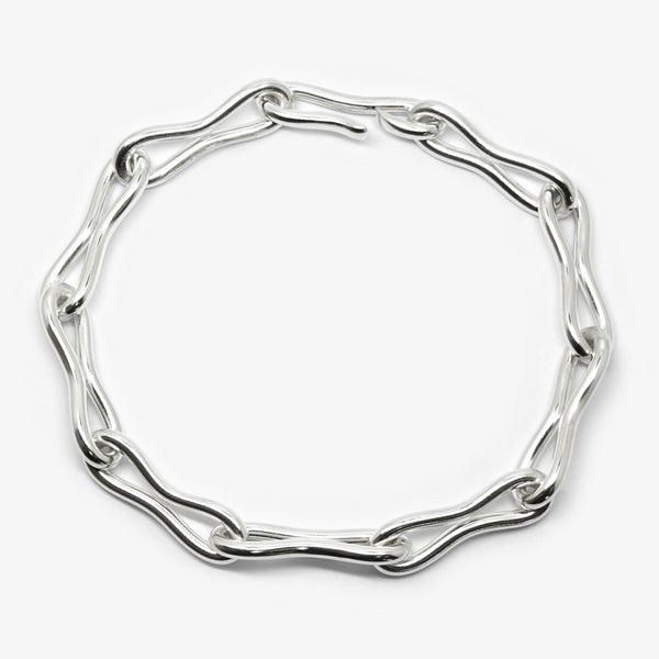 INFINITY BRACELET - MEDIUM - SILVER