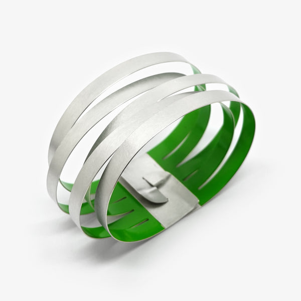 MEDIUM STRIPES BRACELET - MEDIUM - LACQUER