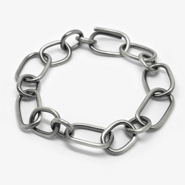 PAPERCLIP BRACELET - LARGE - OXI SILVER