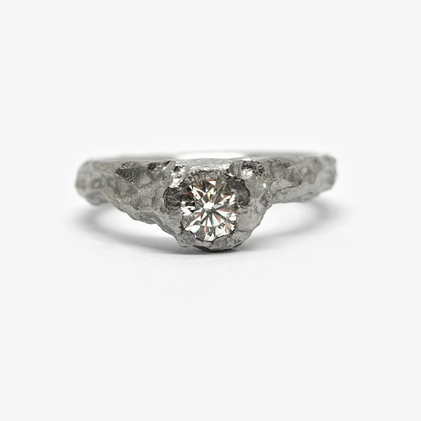 ORE RING - GREY GOLD - 0.42