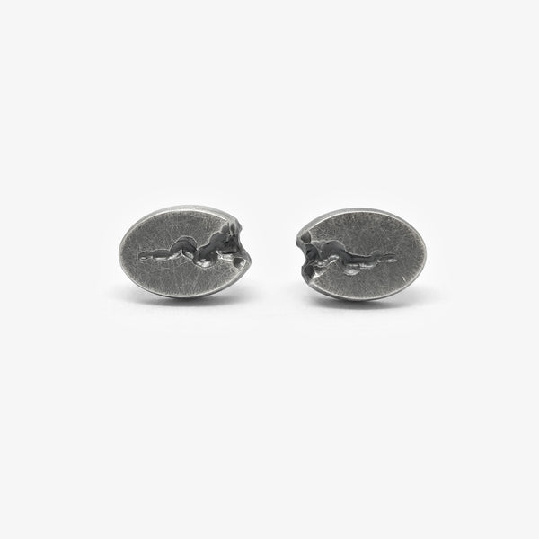 GEODE STUDS - OVAL