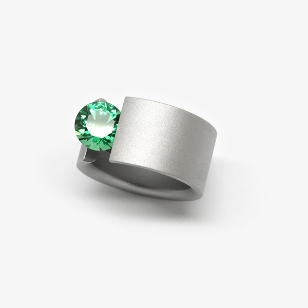 ACROBAT TENSION RING - EMERALD
