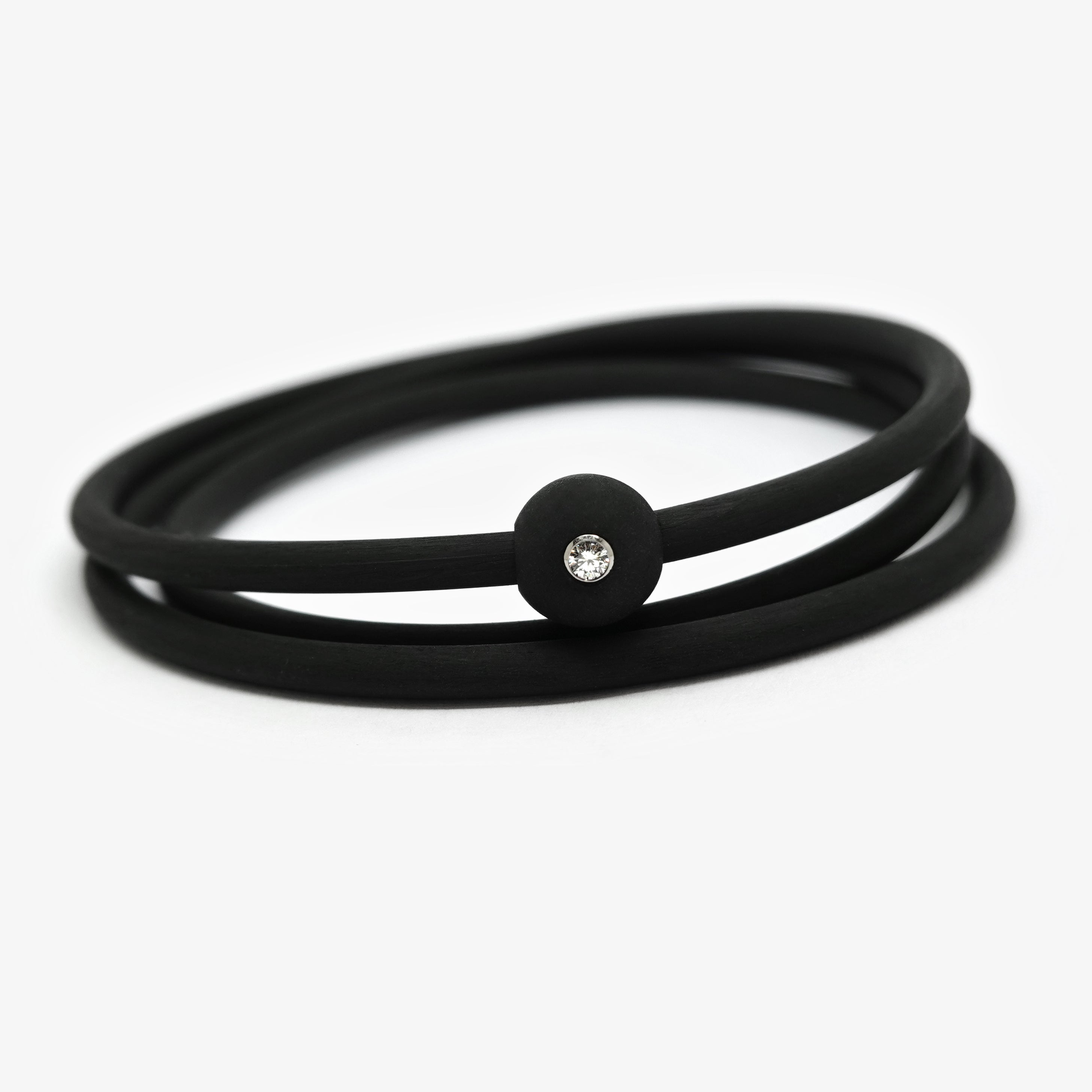 DIAMOND SPHERE BRACELET 10MM