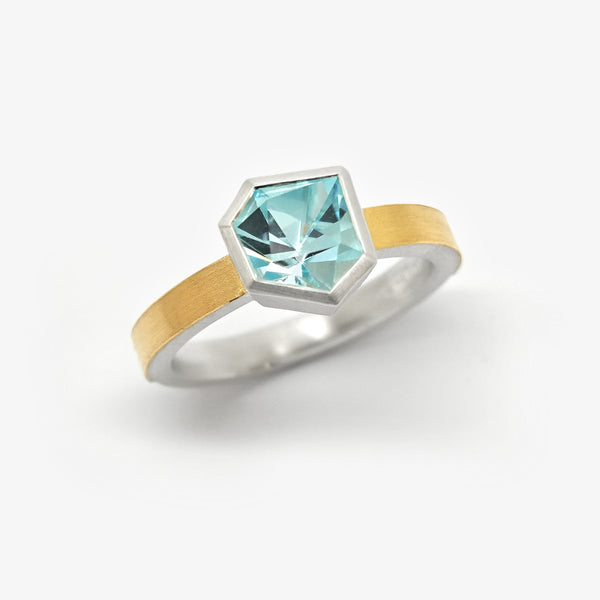 AU SHARD RING - TOPAZ