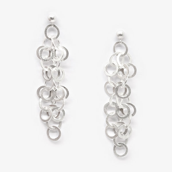 REDPATH EARRINGS - MEDIUM - SILVER