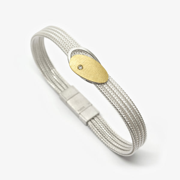 OVATE BRACELET + DIAMOND