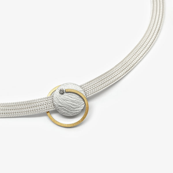 MOONLOOP NECKLACE + DIAMOND