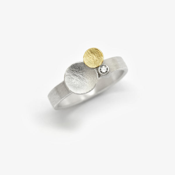 DISCS RING + DIAMOND