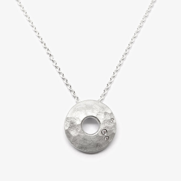MILKYWAY PENDANT LARGE - 3 DIAMONDS