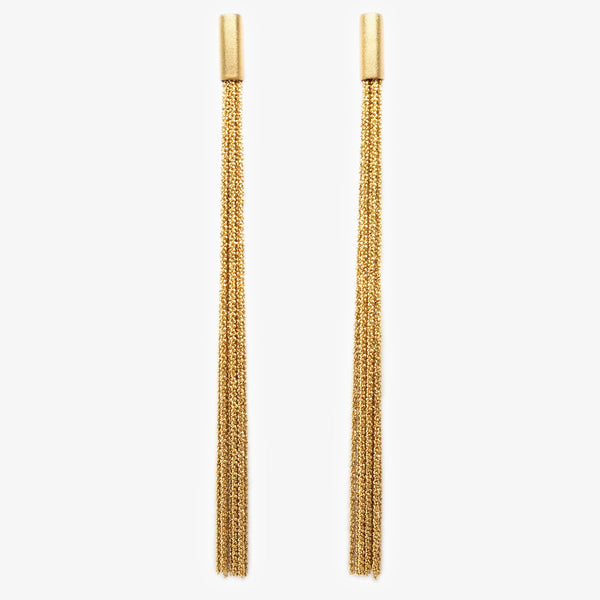 XLONG SHINE EARRINGS - GOLD PLATED