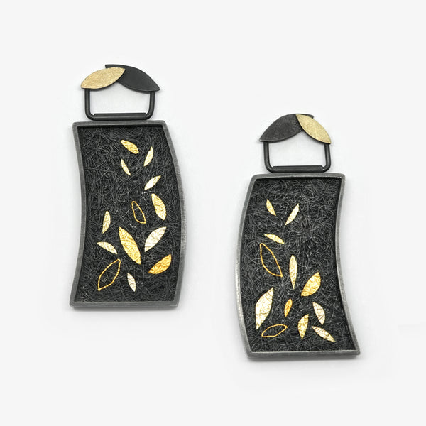 XXL EARRINGS - FALLING LEAVES