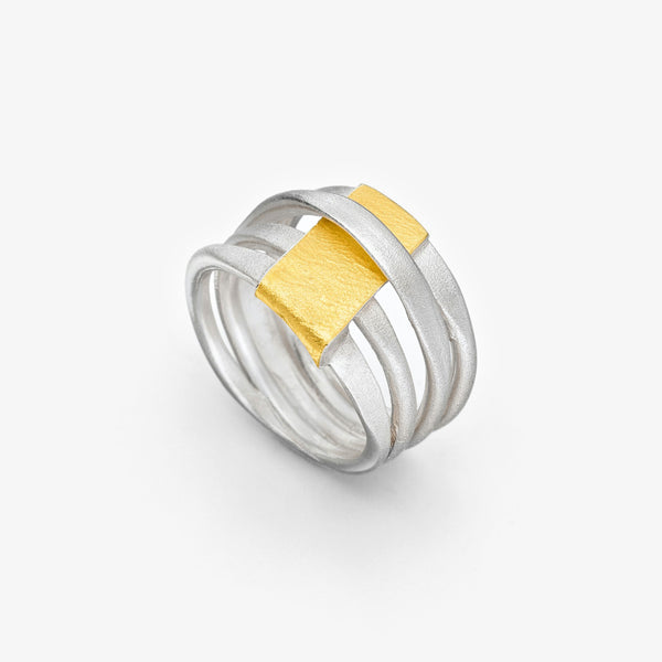 GOLD STRIPE RING