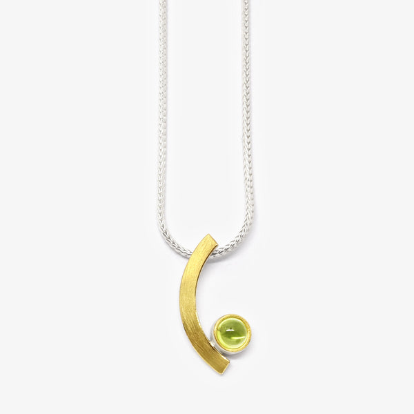 ARC PENDANT - PERIDOT