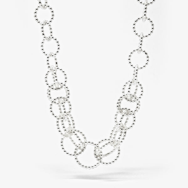 CLOUD LINK COLLAR NECKLACE