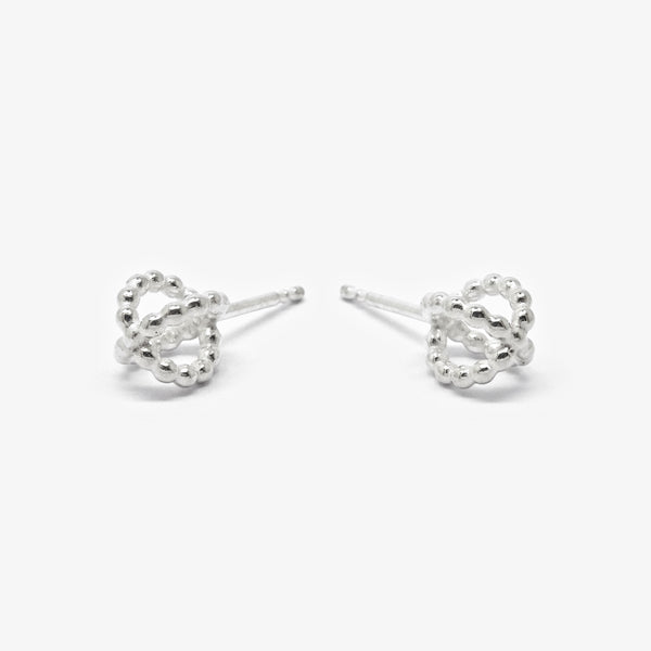 MERIDIEN STUDS - SILVER