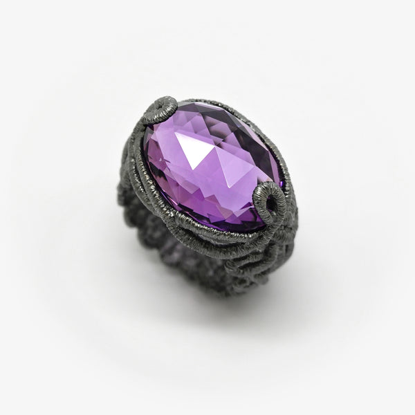 UNDINE RING - AMETHYST
