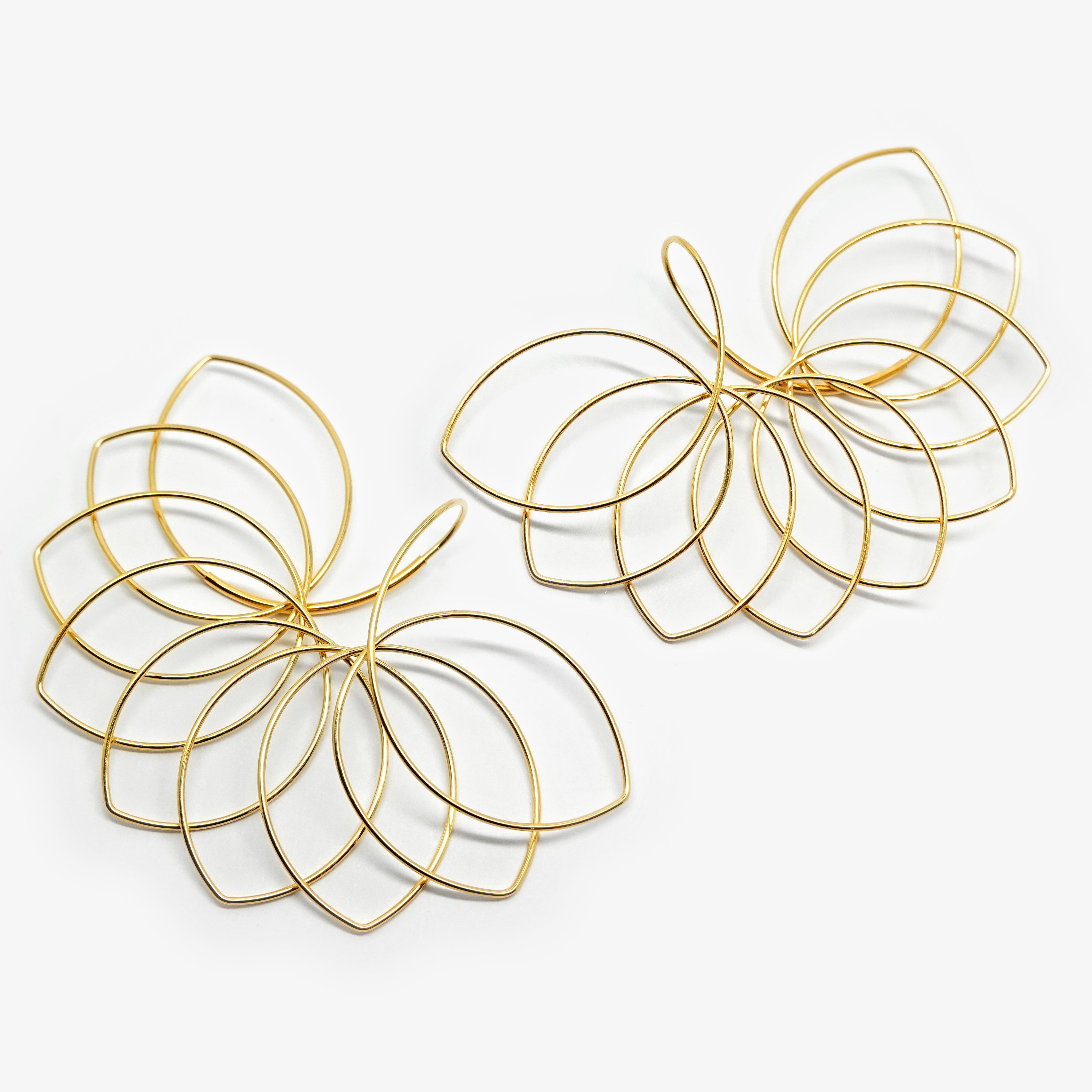 NERINE EARRINGS - GOLD PLATED