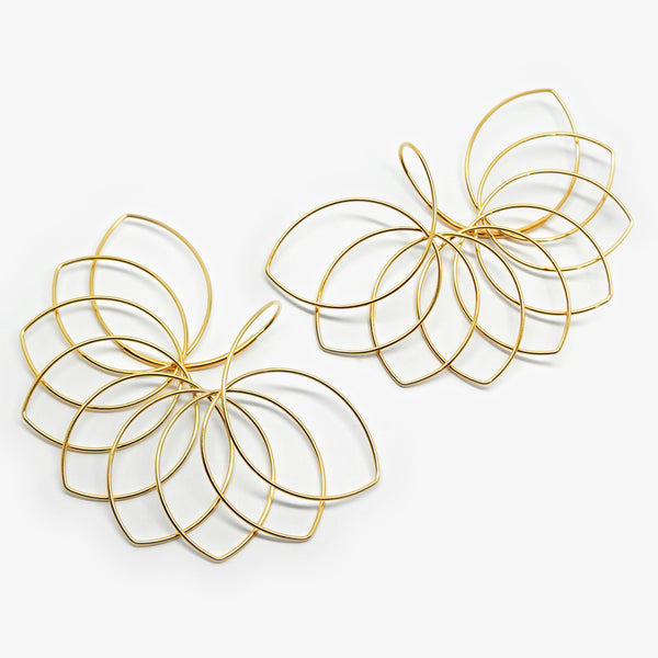 NERINE EARRINGS - GOLD PLATED