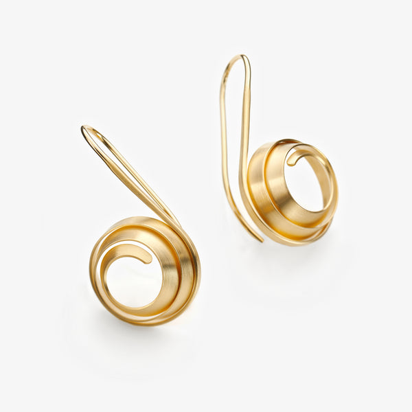 FERN EARRINGS #271 - YELLOW GOLD