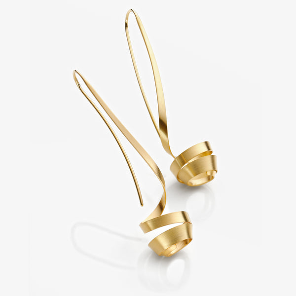 FERN EARRINGS #273 - YELLOW GOLD