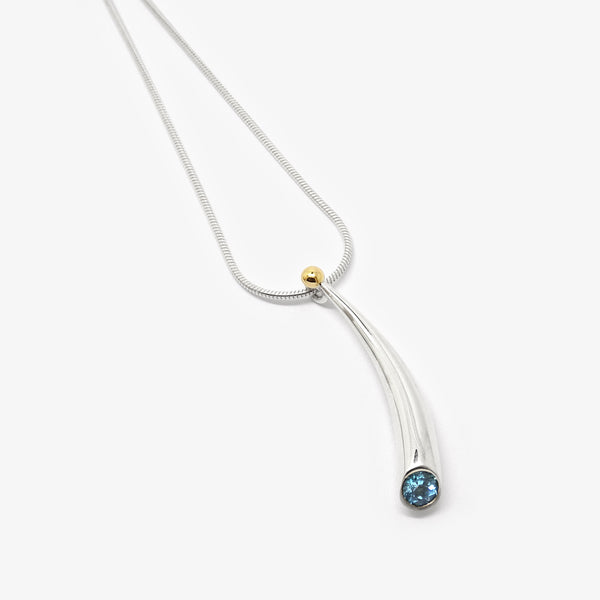 SHORT CURVED PENDANT
