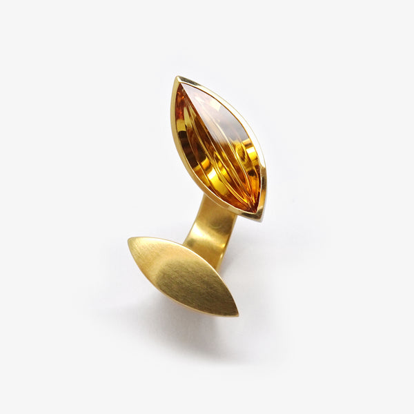 REGATTA RING - GOLD CITRINE