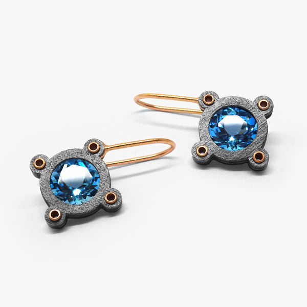 ANDROMEDA EARRINGS - TOPAZ