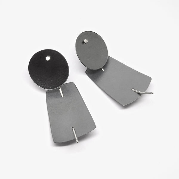 SAIL EARRINGS - BLACK