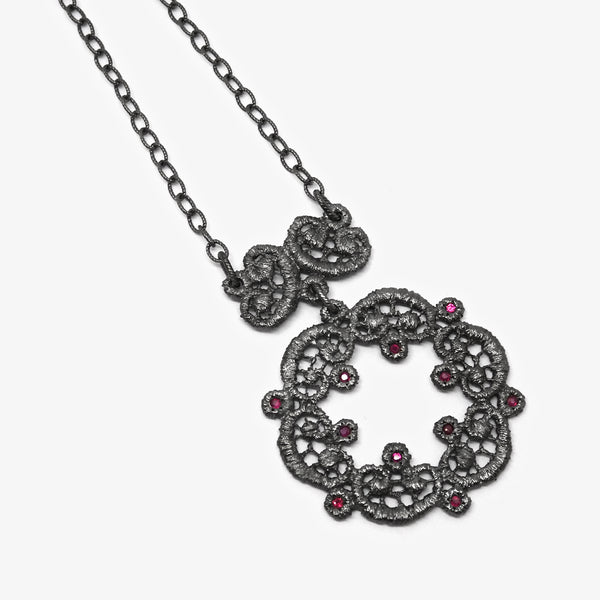 ARIADNE PENDANT - OXI + RUBIES