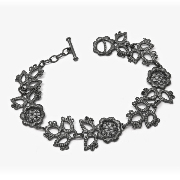 BRIAR ROSE BRACELET - OXIDISED SILVER