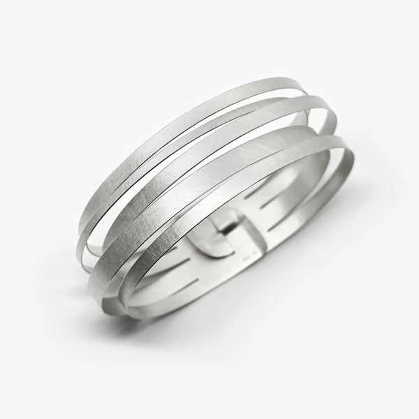 CURLED STRIPES BRACELET - SLIM